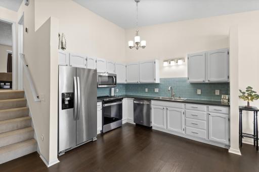 Well appointed kitchen with great storage