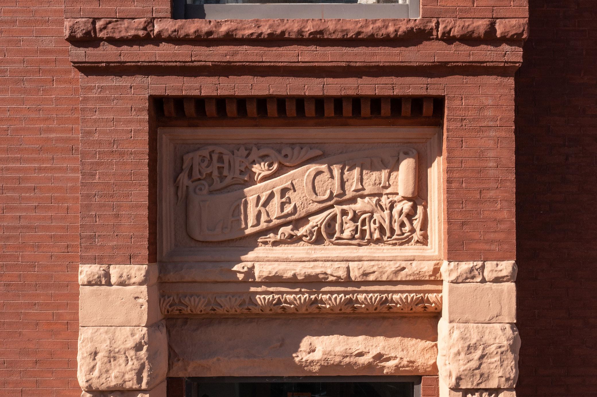 Iconic Lake City Bank Building