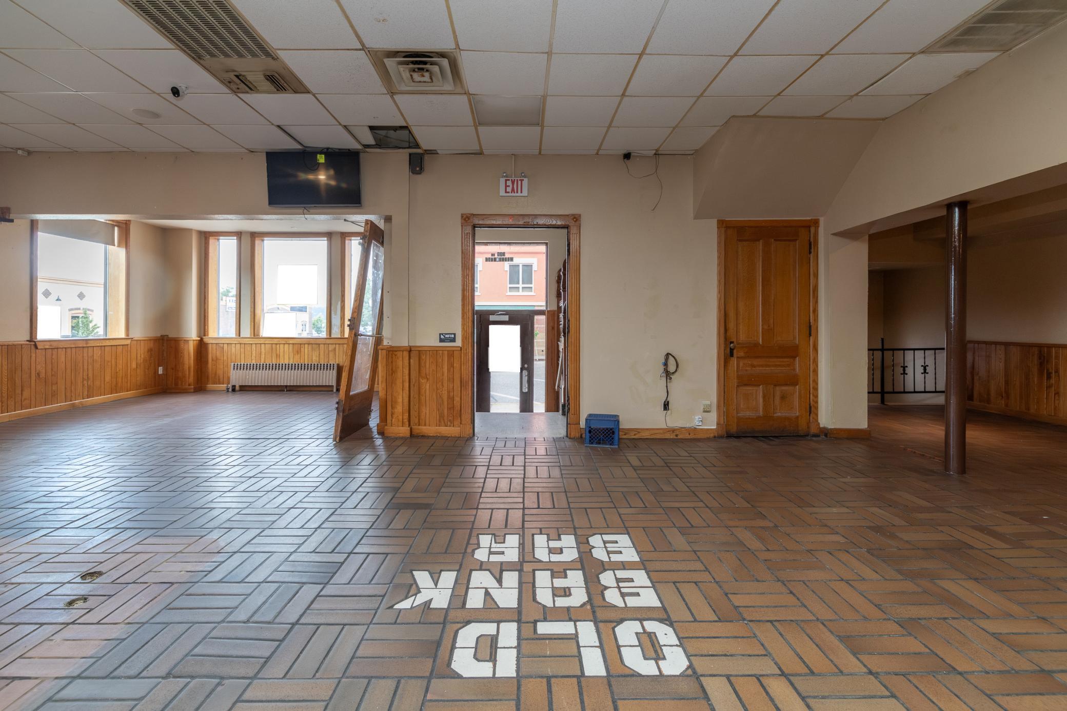 Main floor looking towards entrance