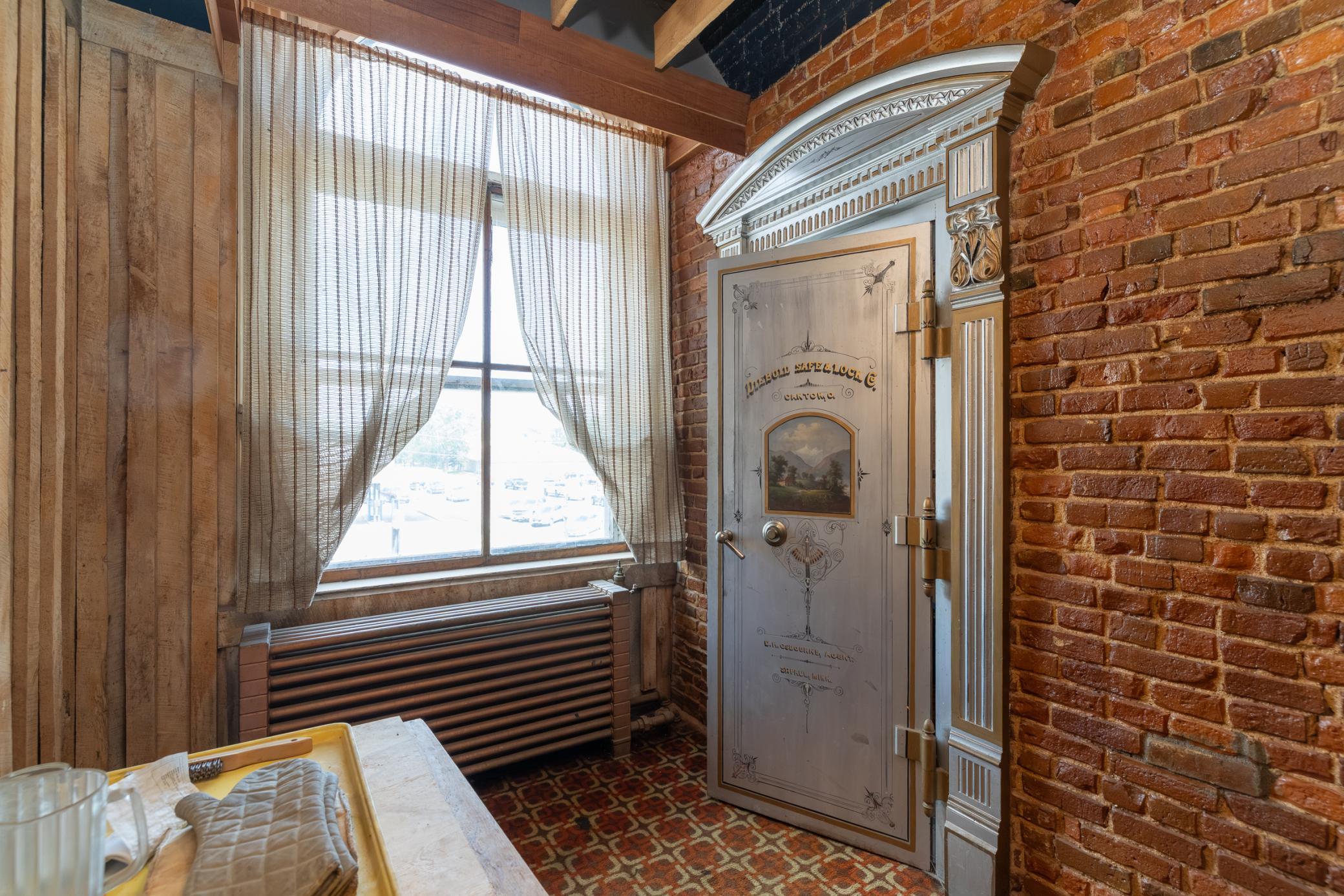 Door to old bank vault