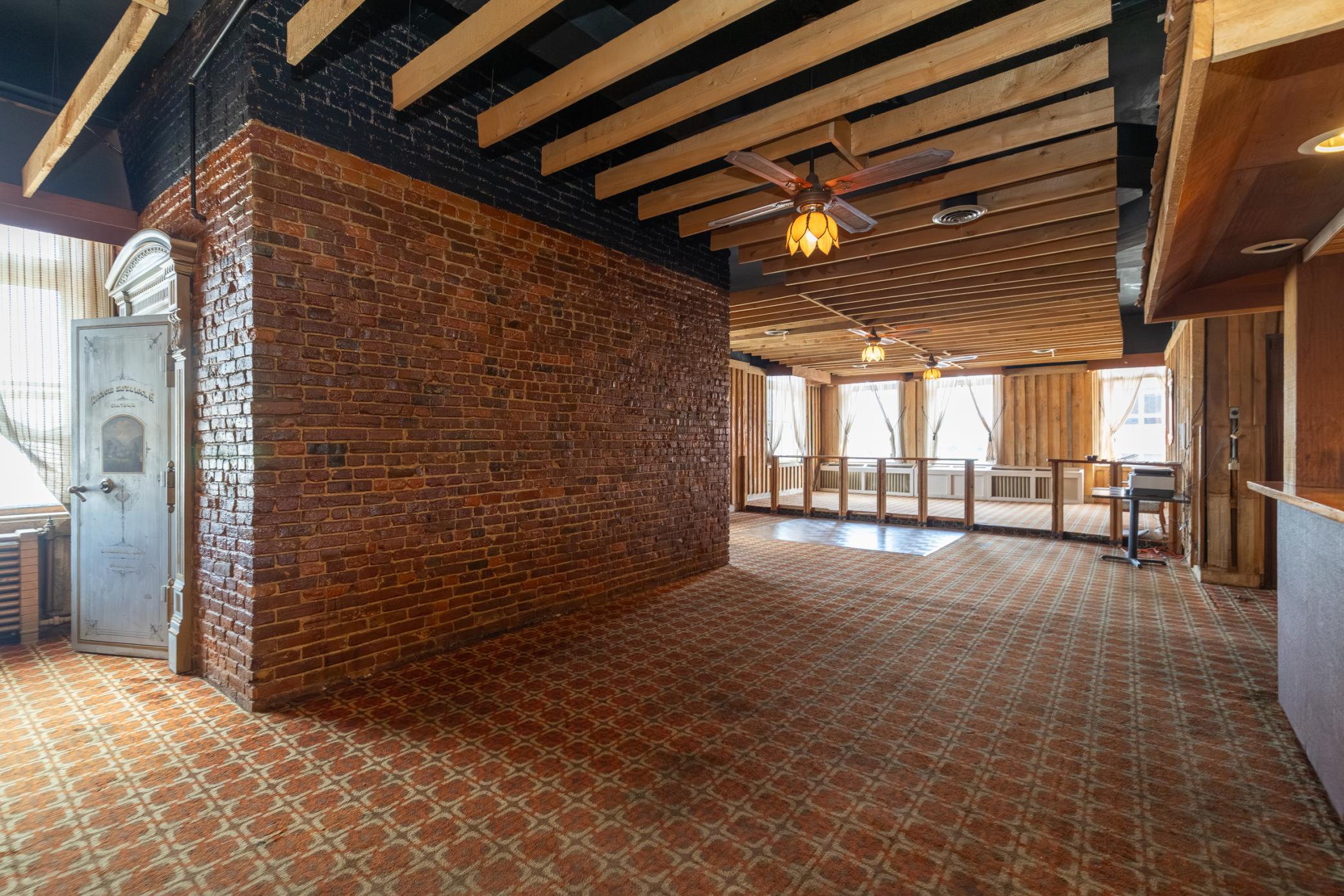 Upper level with plenty of natural light