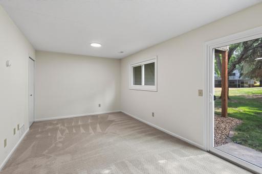 Lower level: bonus area/could be 3rd bedroom