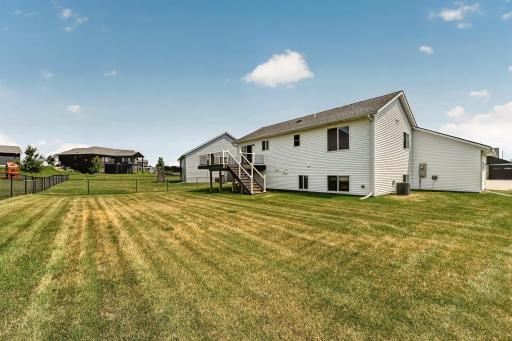 Nice flat backyard