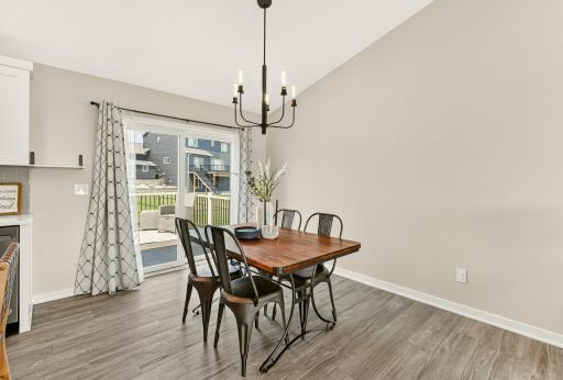 Dining Room out to Deck