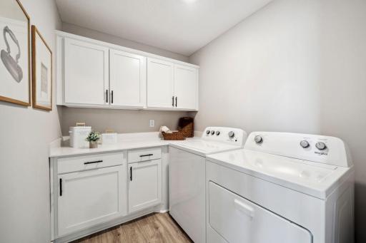 Photo of a model home, color & options will vary.