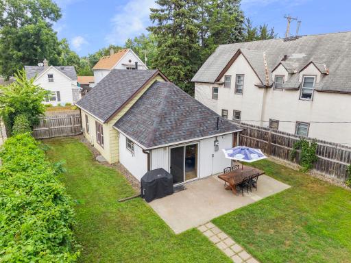 Large, fenced in backyard with space for entertaining and gardening!1404 12th Ave NE, Minneapolis, MN 55413