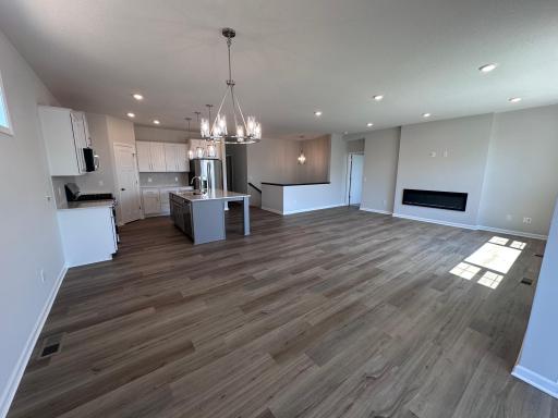 Wide open main area of the home!