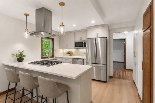 Virtual Staging & Concept for Kitchen Remodel