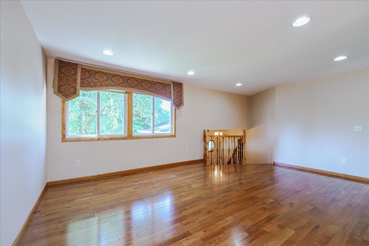 Living Room with Beautiful Wood Floors