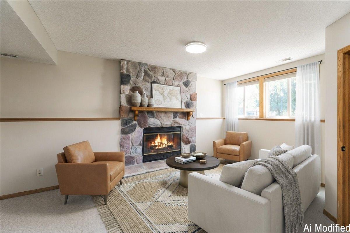 AI Image showing furniture Placement