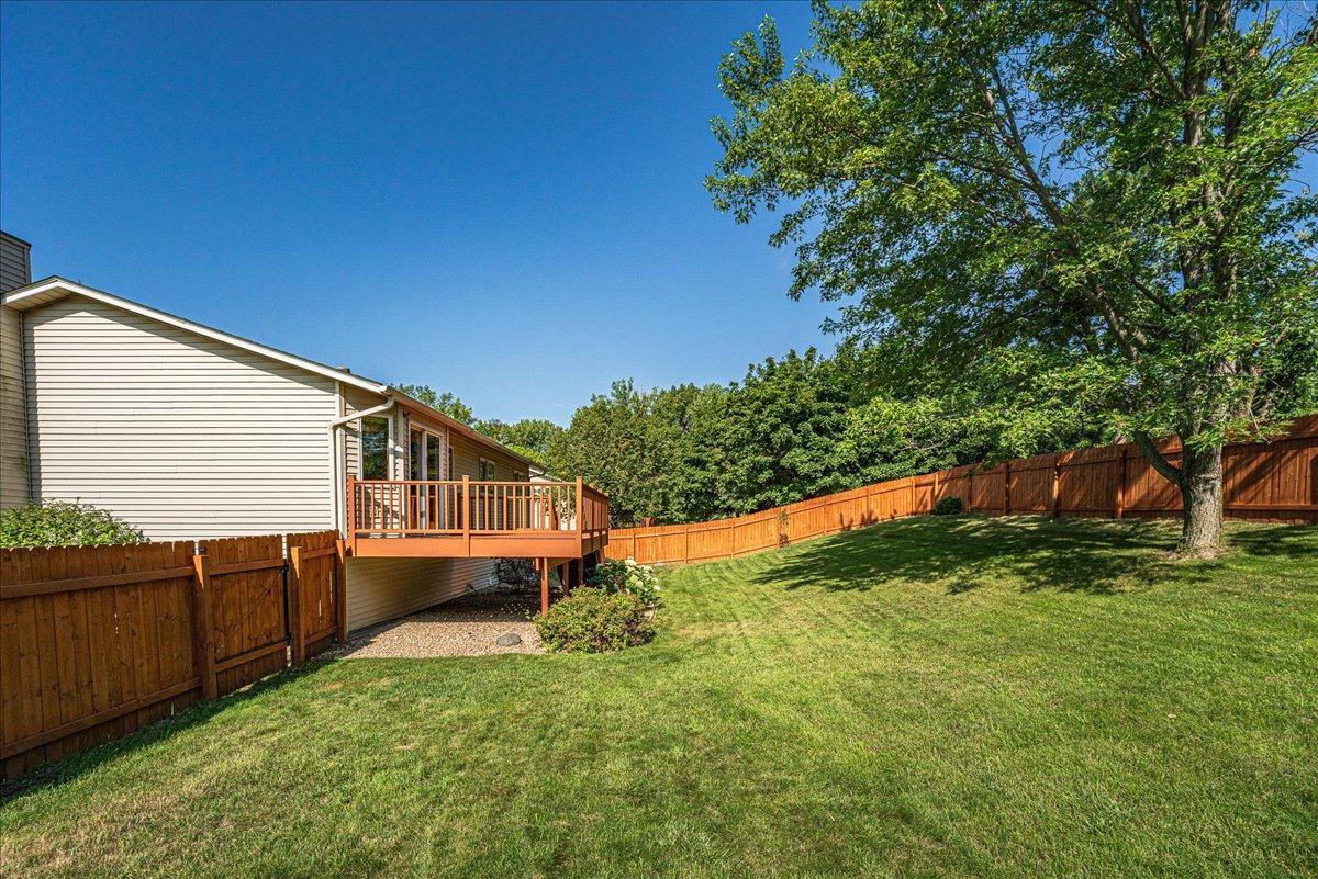 Fully Fenced Backyard