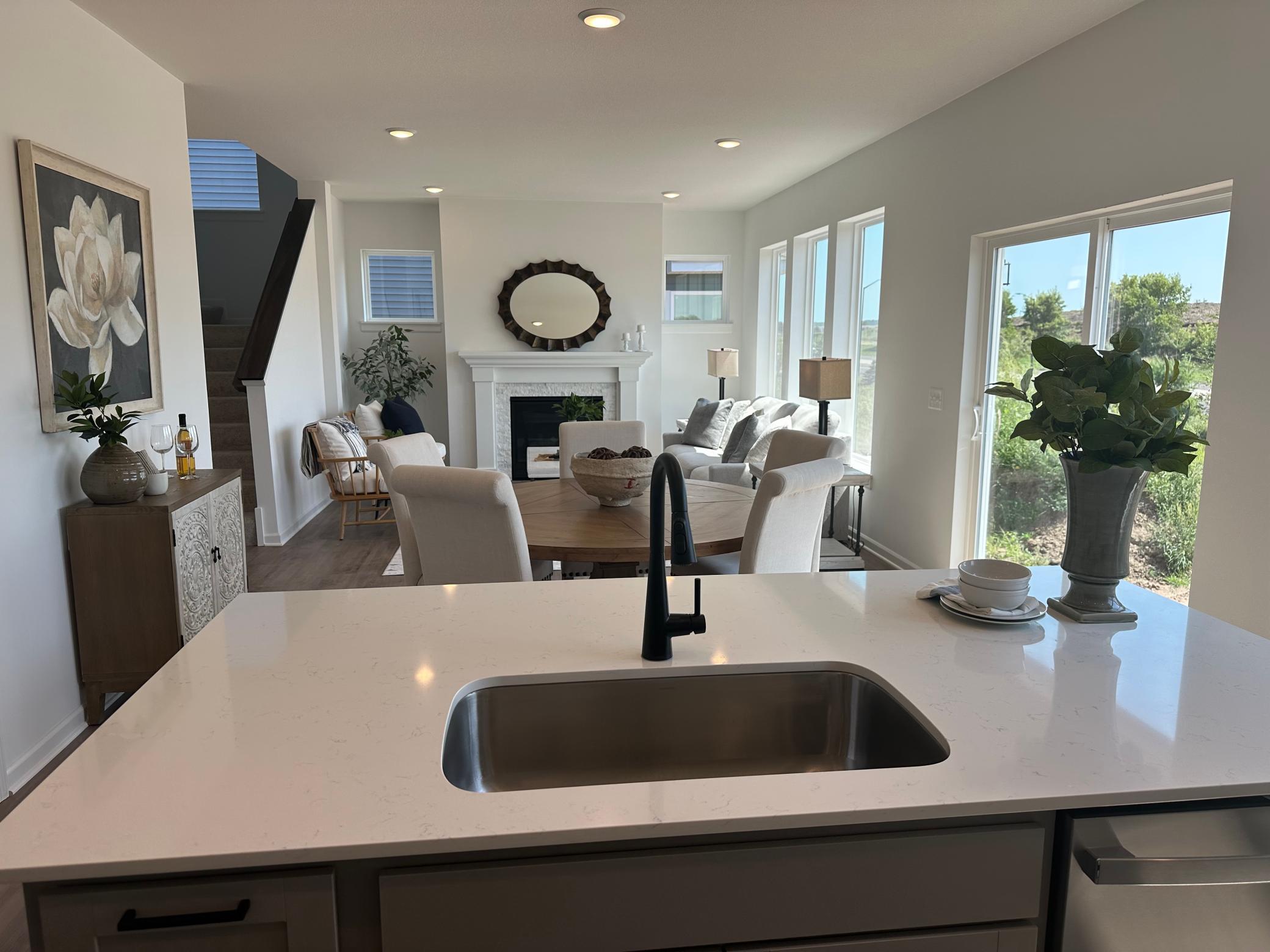 Open floor plan