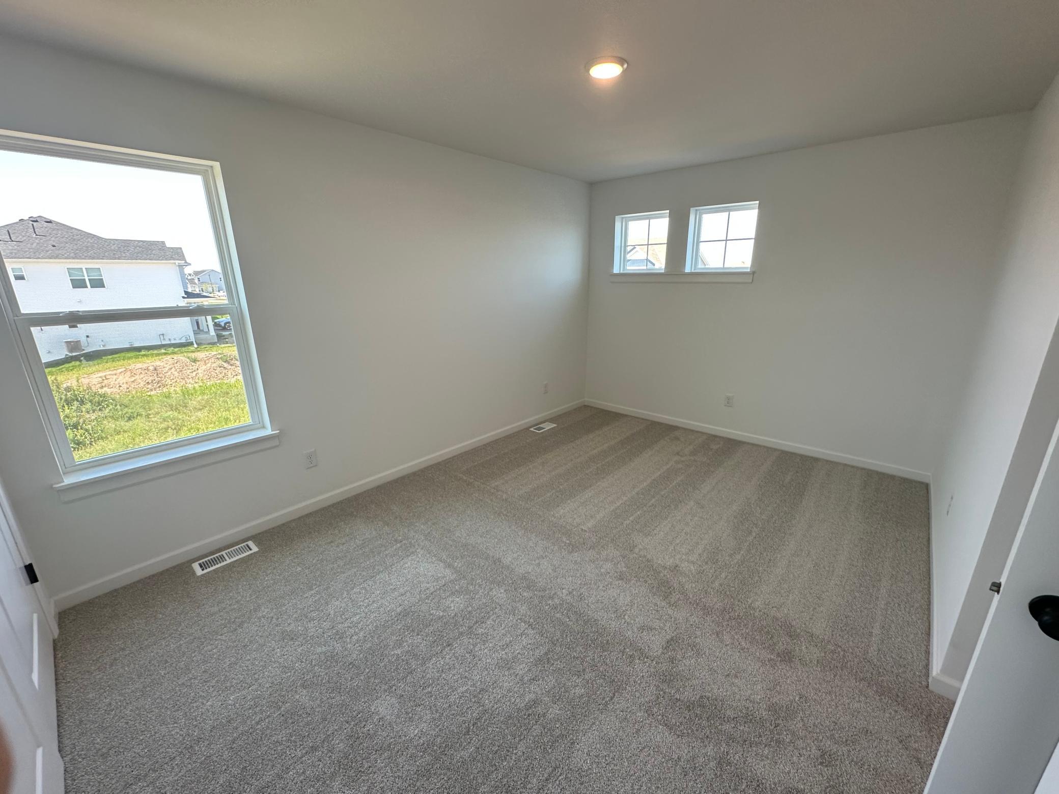 one of four bedrooms
