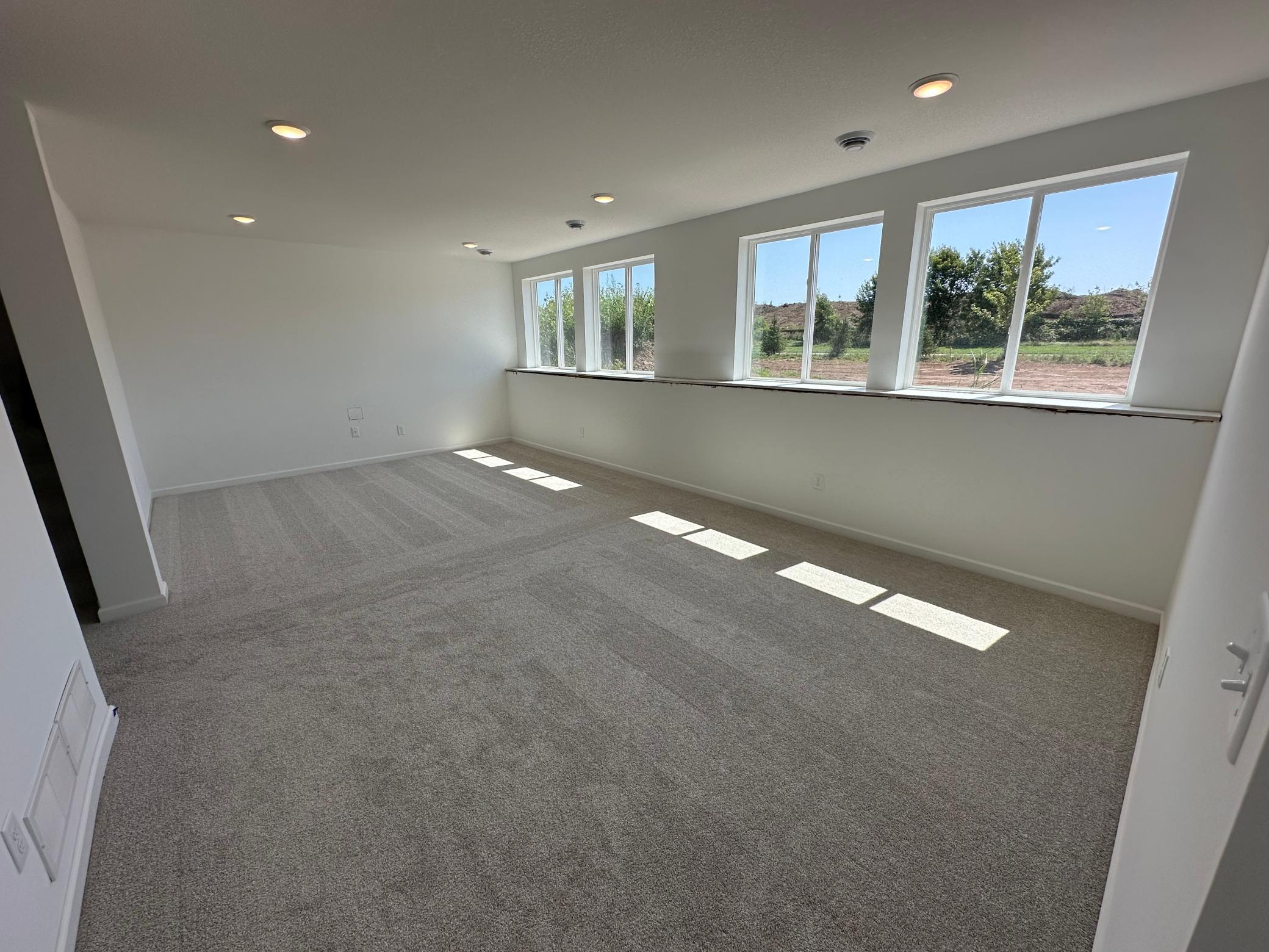 Beautiful lookout basement