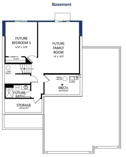 Lower Floor Plan - All measurements are approximate. Information deemed reliable but not guaranteed.