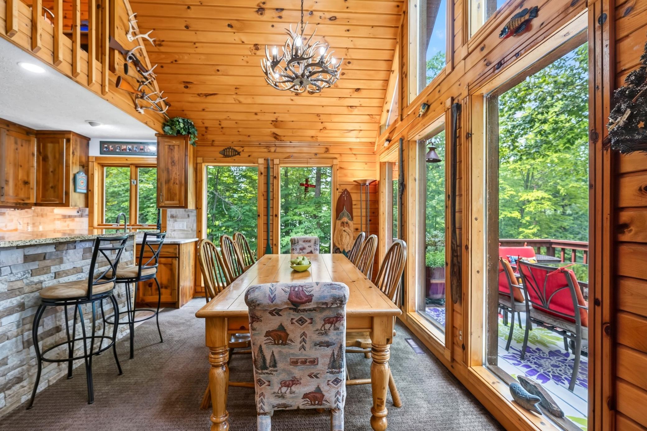 Plenty of room for entertaining.