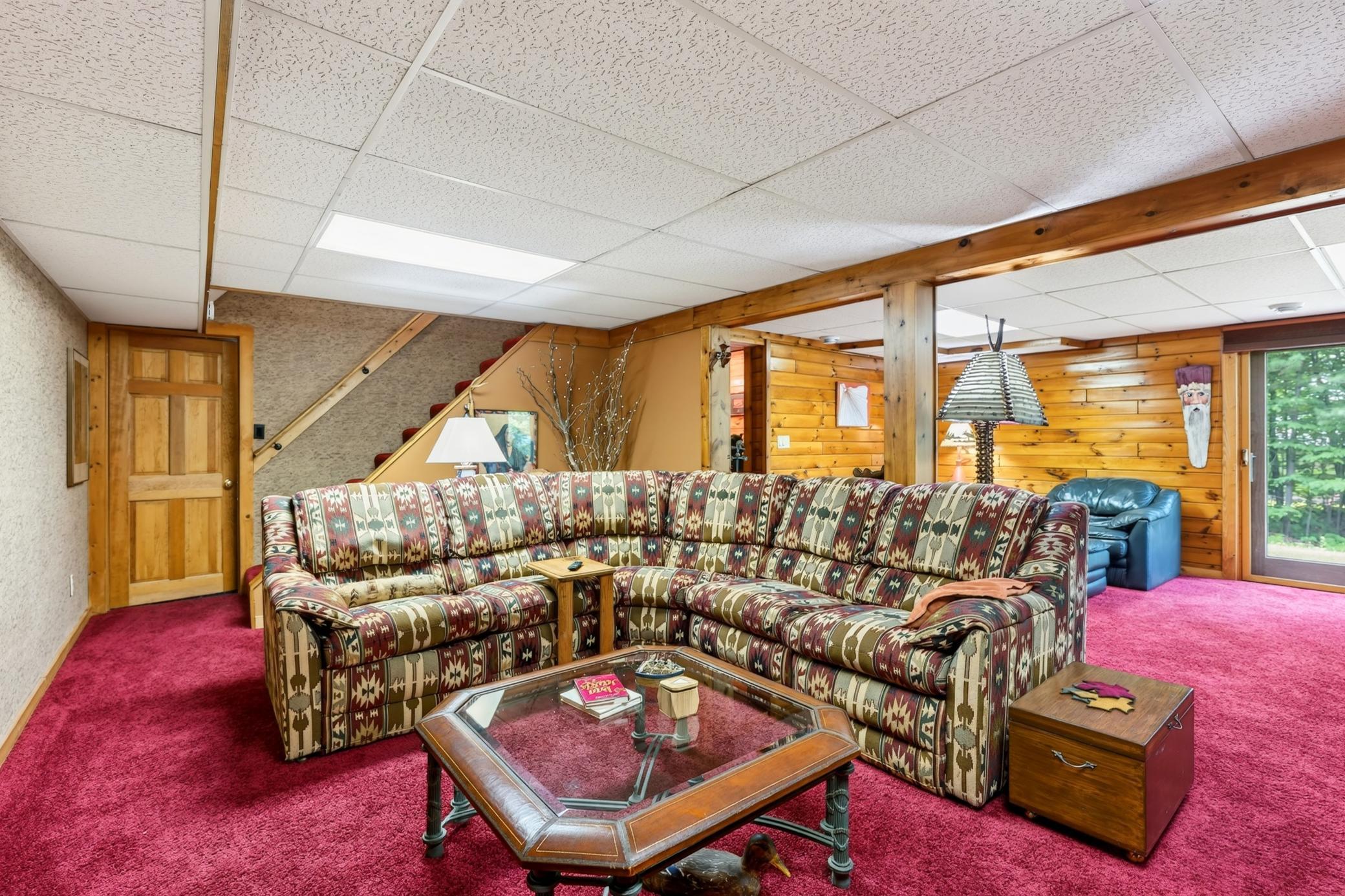 Large open family room.