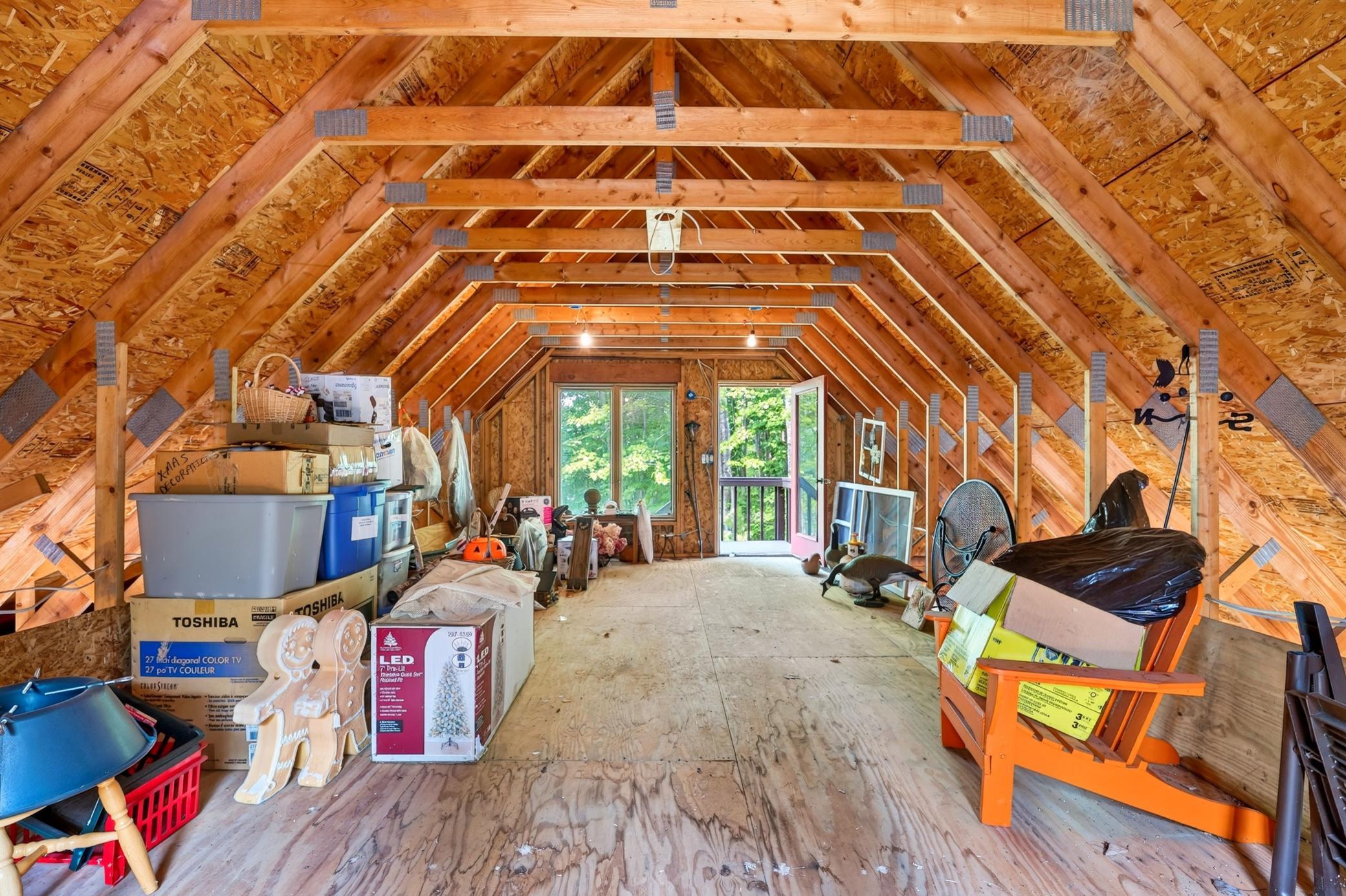 Great space for a bunk room.