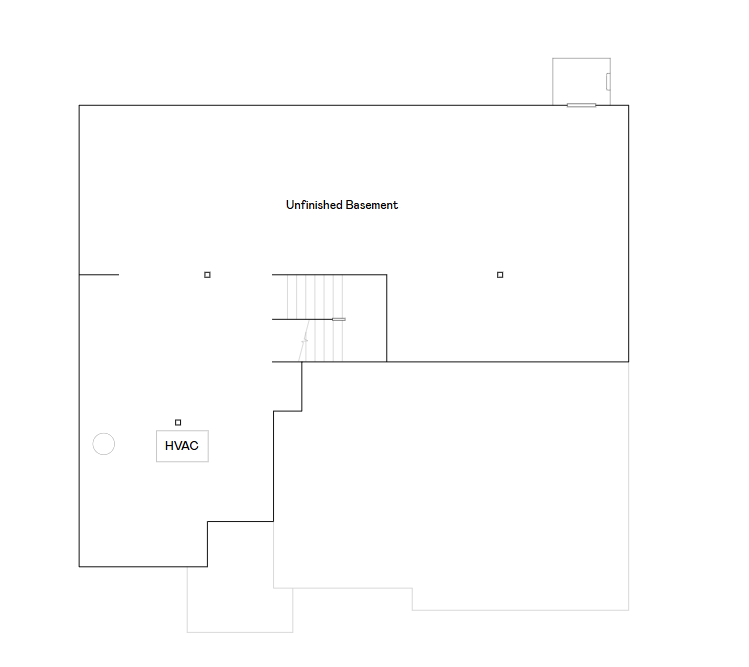 Itasca basement floorplan.