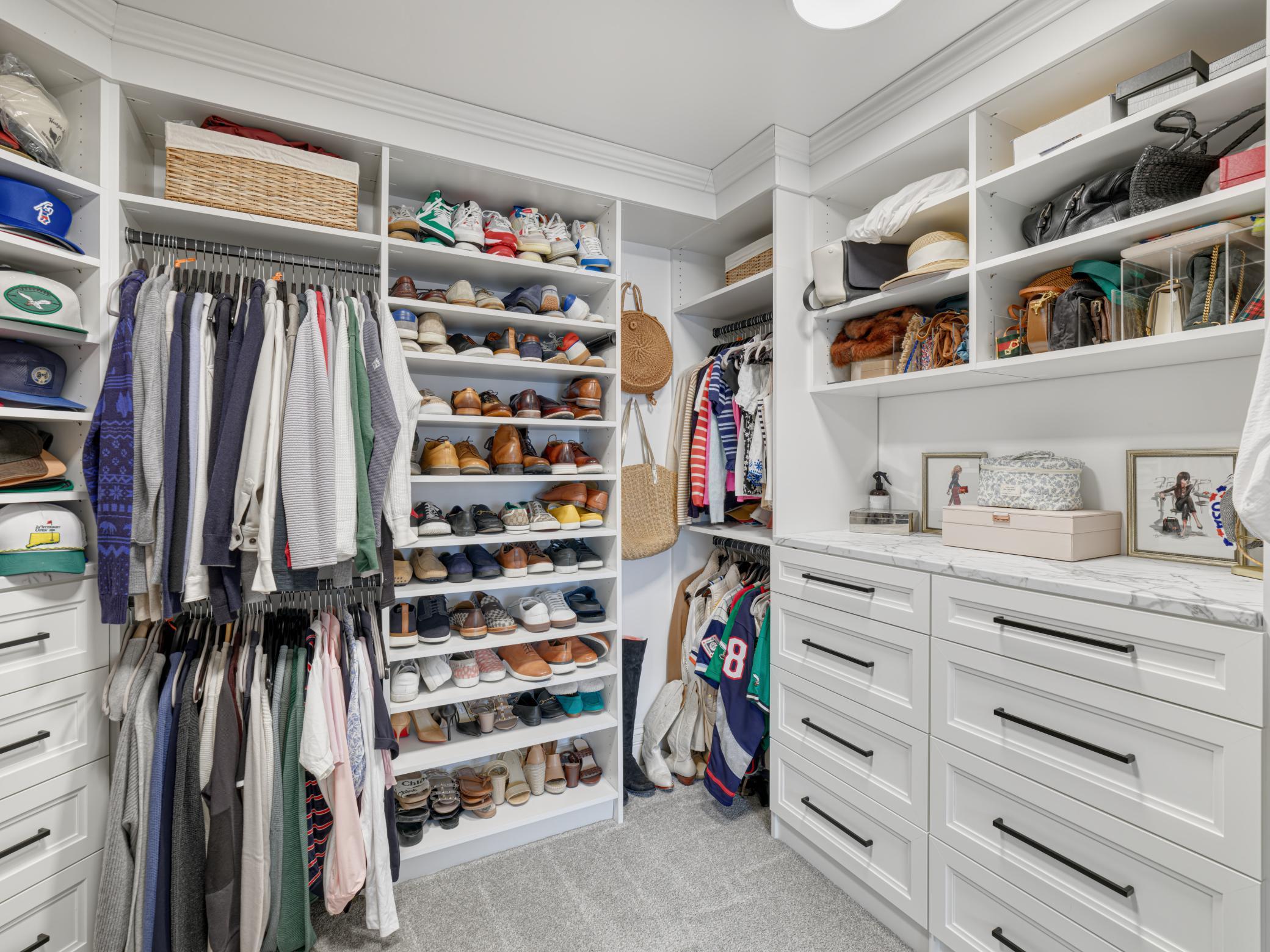 Large Primary Bedroom Closet