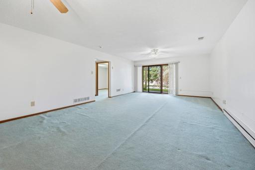 Lower level 34x19 spacious family room. Walk out to patio.