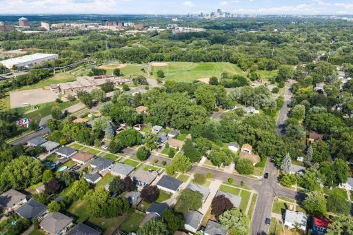 Dakota Park and Dog Park are within walking distance and offer a baseball field, playground and access to the Cedar Lake Regional Trail