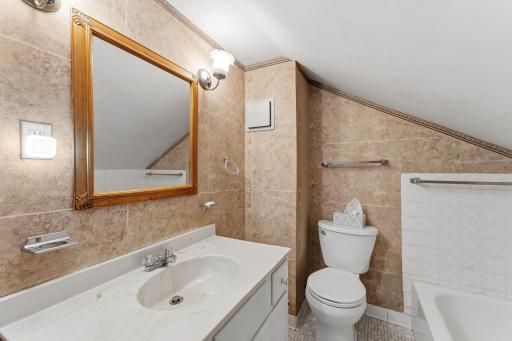 Convenient and stylish 2nd floor bathroom