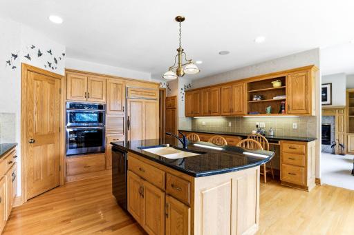 Sub-Zero paneled refrigerator