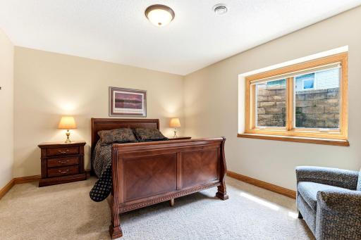 Lower level bedroom