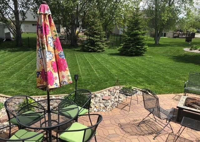 Paver patio