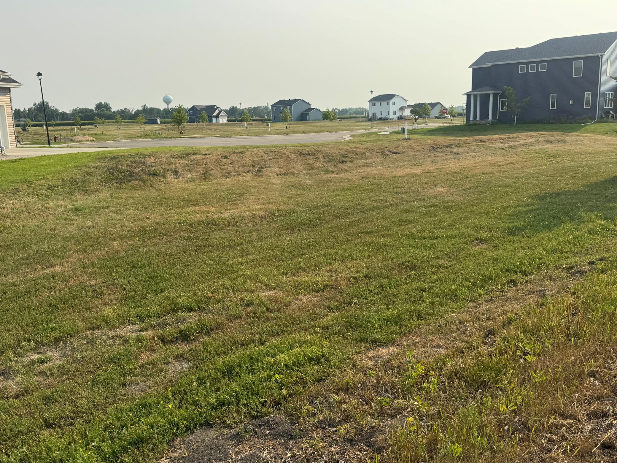 View from back corner of the lot