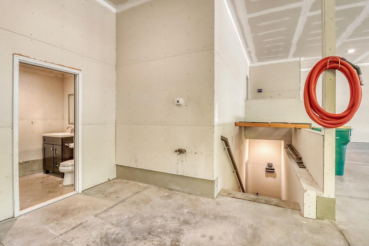 Garage to basement entrance