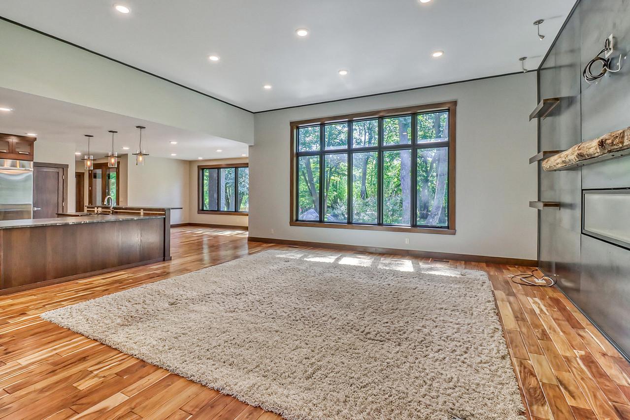 Living Room w/ view of backyard