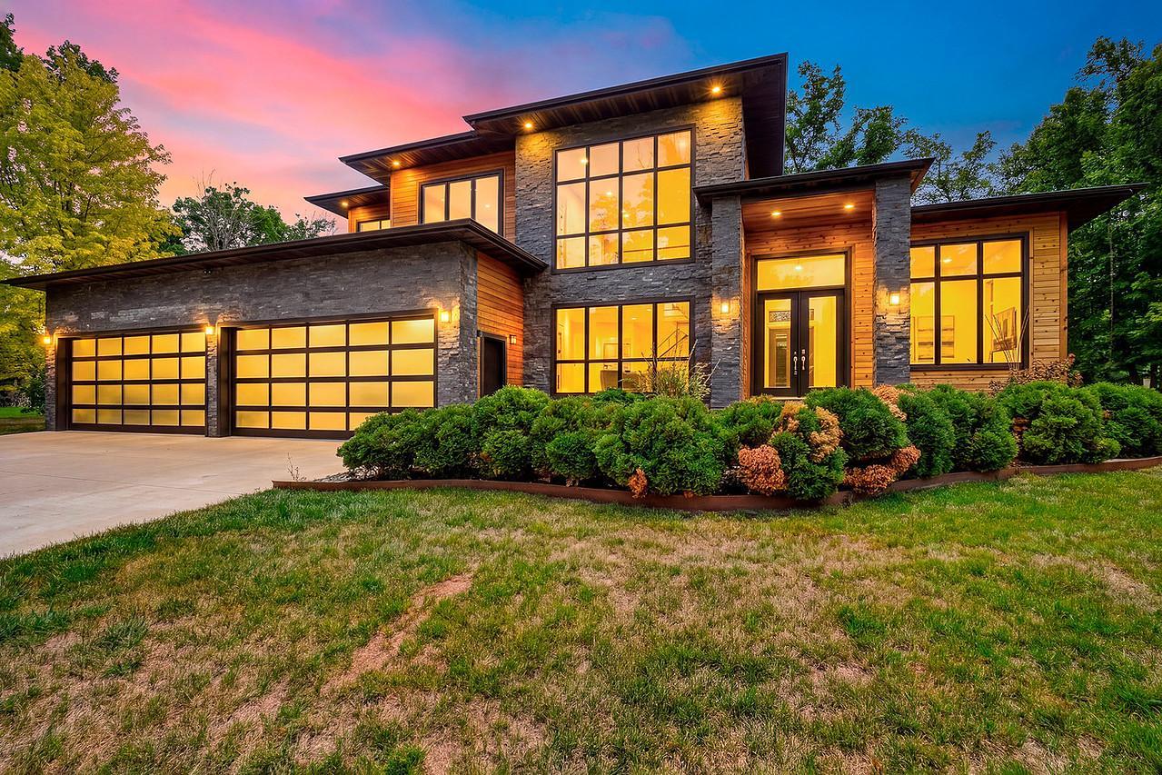 Dusk Front Exterior