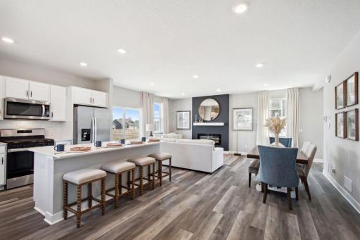 Welcome to Brookshire by D.R. Horton! The Elder is the perfect balance between everything you need And everything you want! (Photos are of a similar model home. Colors and features may vary.)