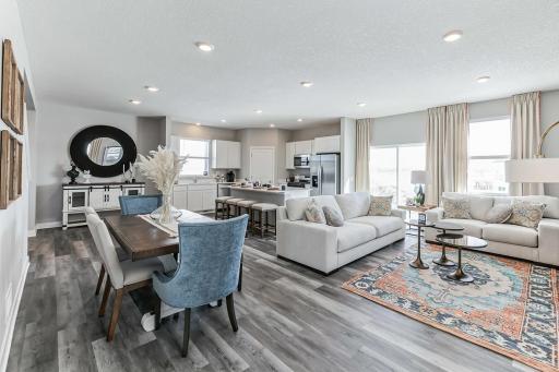 The open concept main level has a bright and airy feeling!