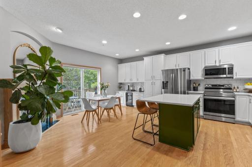 Wonderful kitchen refresh with granite counters and stainless appliances
