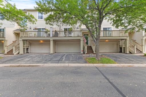 2 car garage on alley for easy of exiting and provides for a second entrance