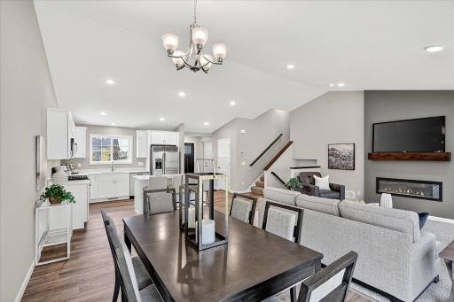 Dining - photo is of a previous inventory home. Inquire for more details and options.