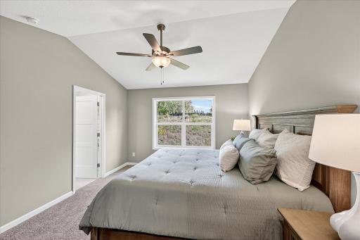 Primary Bedroom - photo is of a previous inventory home. Inquire for more details and options.