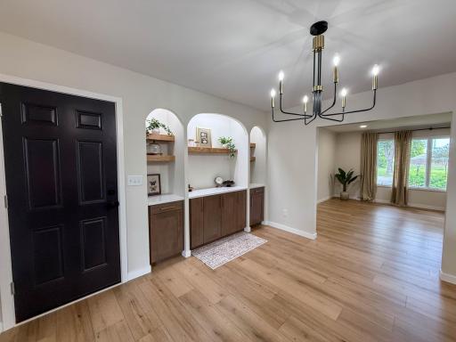 Built In Coffee Bar
