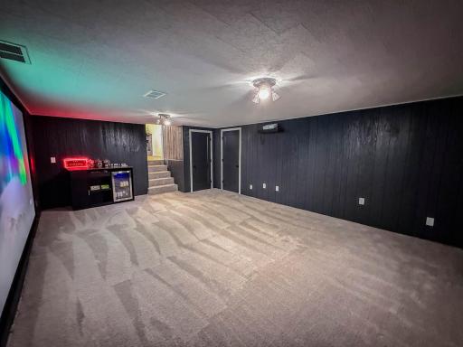 Theater/Media Room 130 inch Screen