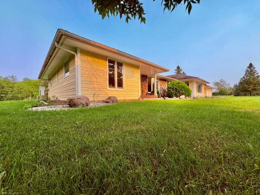 NW corner of home