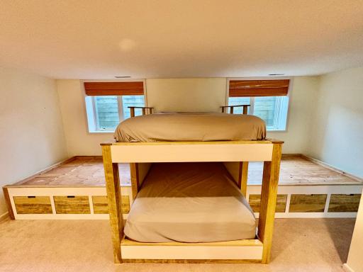 Basement bedroom