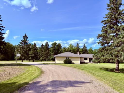 South side of home