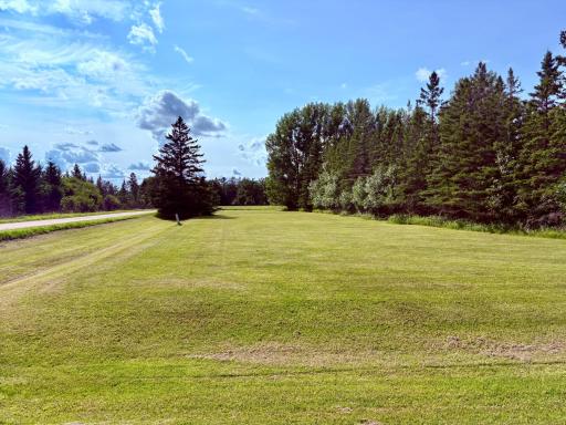 South of property along 330th