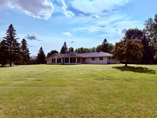 Huge back yard!