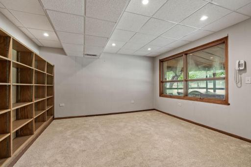 Finished walkout Lower Level offers exceptional flexibility with a large Family Room, additional Bedrood + ¾ Bath