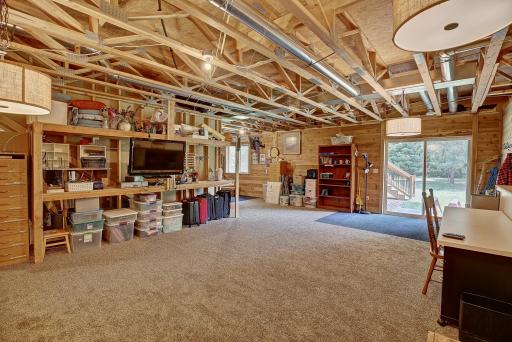 Walk out basement adds value and convenience!