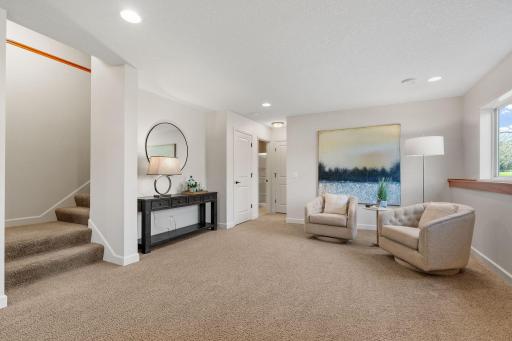 Finished LL w/ large Family Room, gaming space, 5th bedroom + bathroom